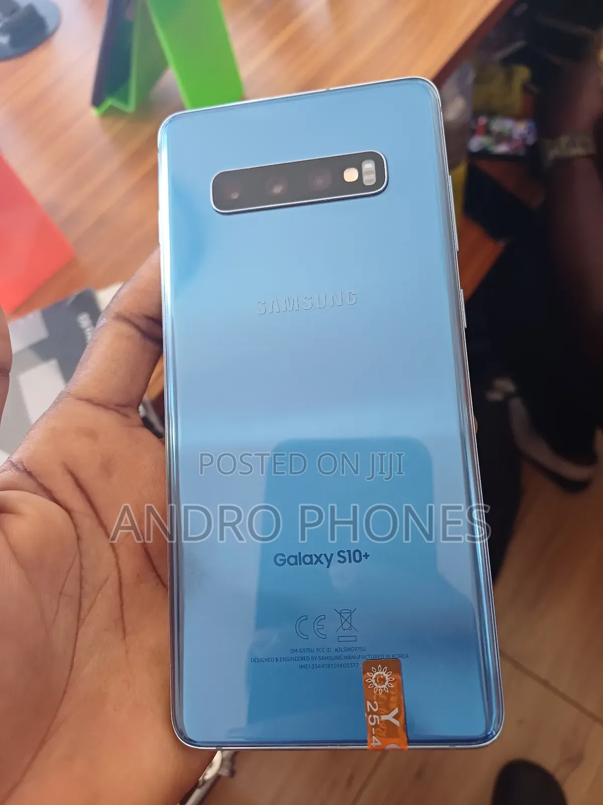 New Samsung Galaxy S10 Plus 128 GB Blue
