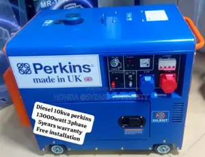 Energion 3phase Perkins Generator 13000watt 10kva Perkins