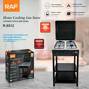 Raf 4 Burner Stand Gas Stove