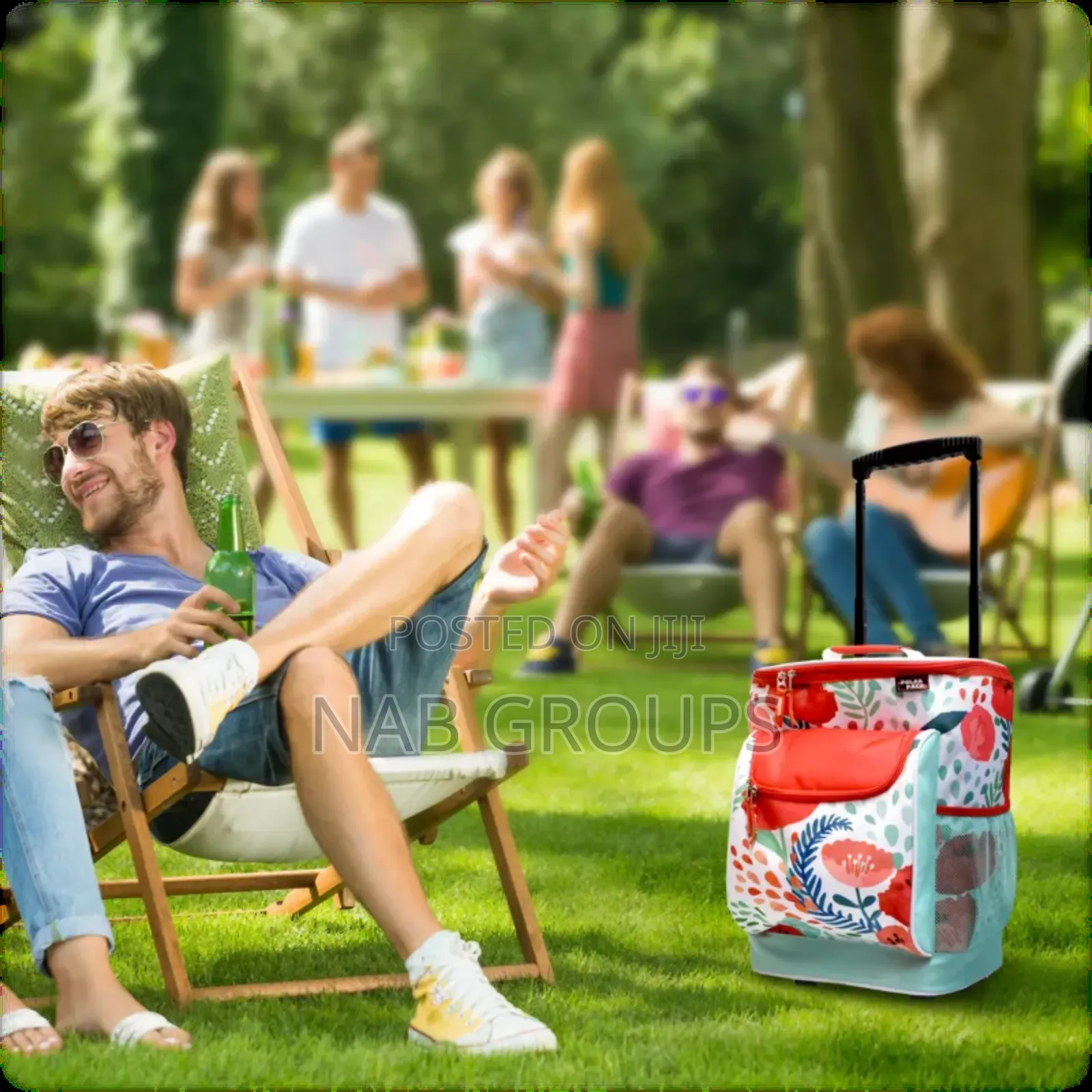 Polar Tote Cooler Bag on Wheels