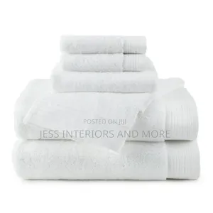 Towel Set(Arctic White)6-piece