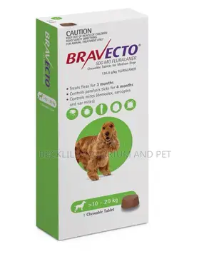 Bravecto Chewable Tablet ( 20 - G)