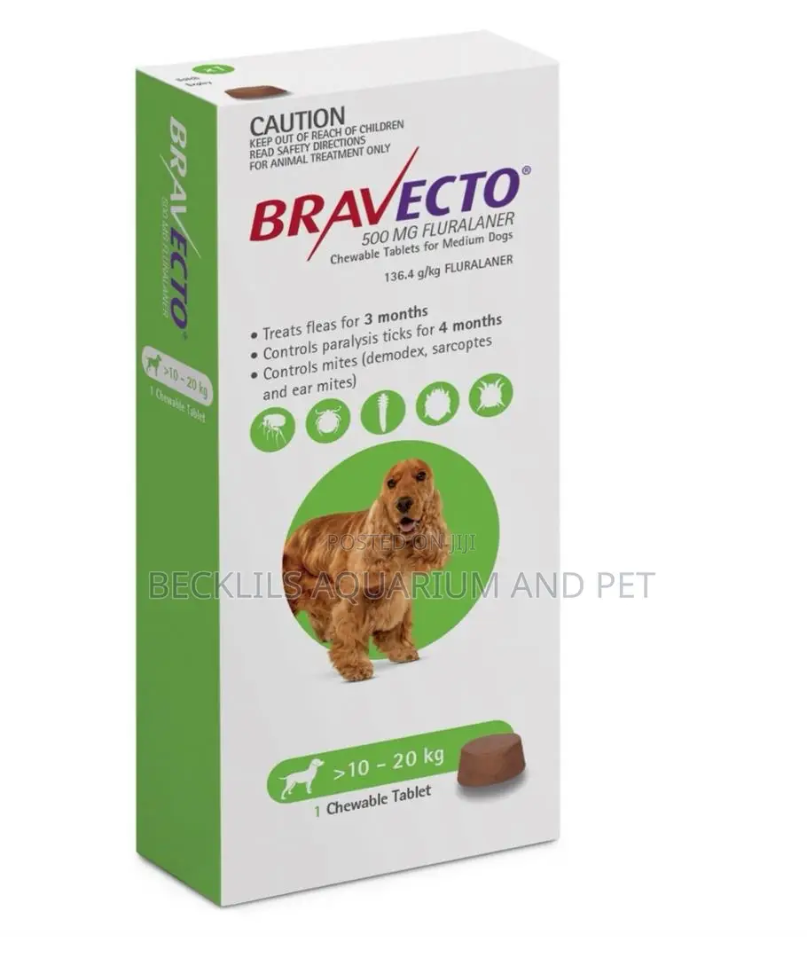 Bravecto Chewable Tablet ( 20 - G)