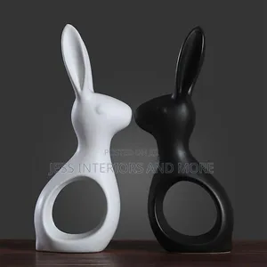 Decor Rabbit Pair