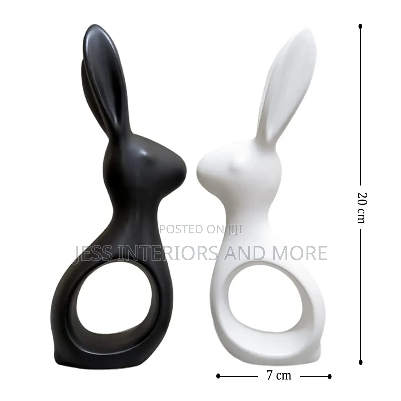 Decor Rabbit Pair