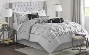 Madison Park Laurel Comforter Set, Queen, Grey