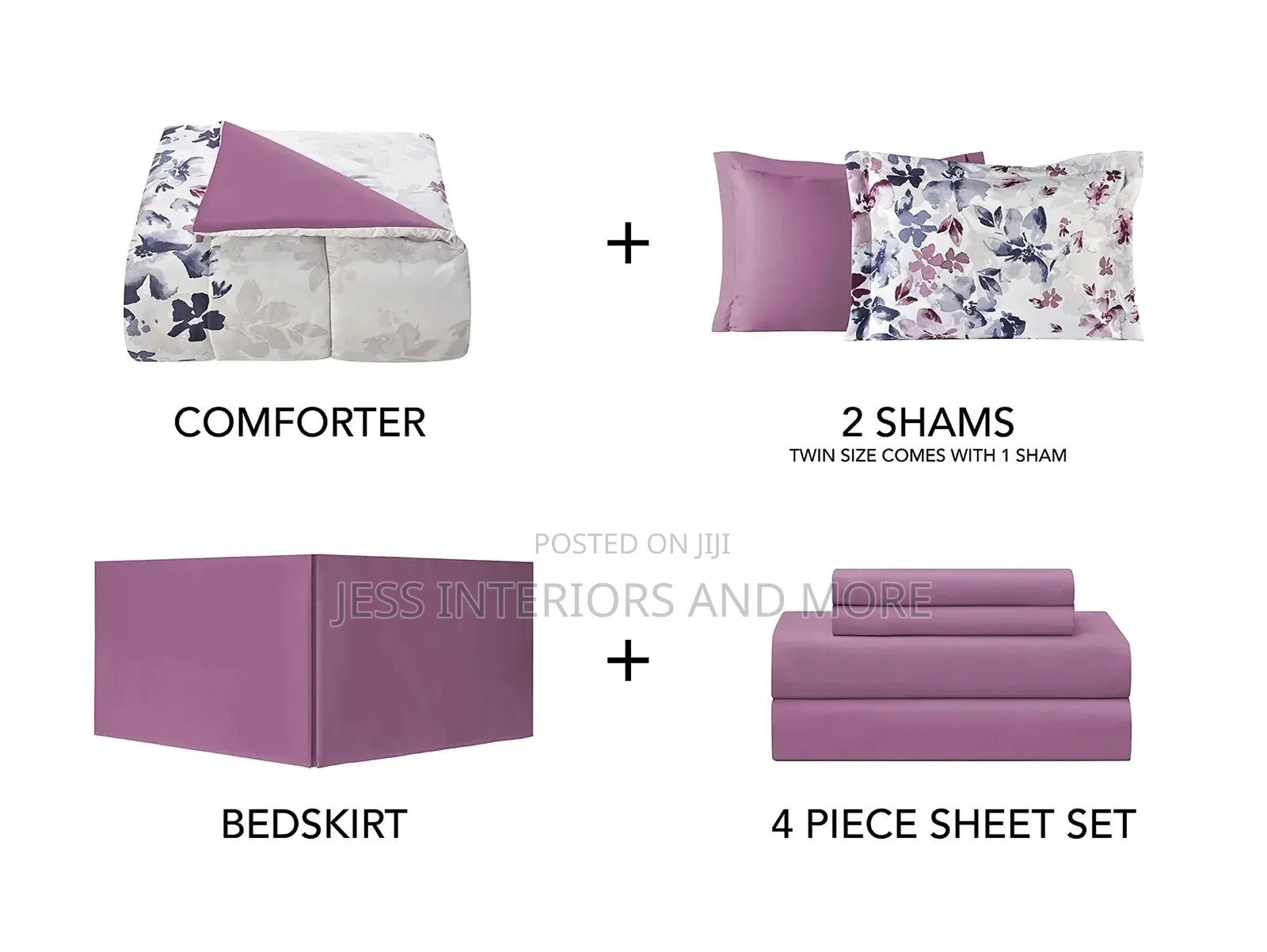 Lanwood 8-Piece Comforter Set(King Size)