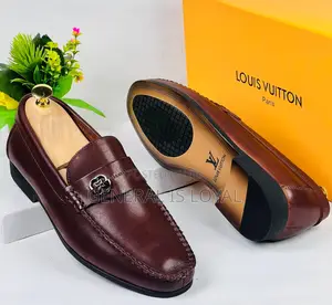Louis Vuitton Brown Loafers Men’S Shoe