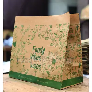 Premium Large Paper Bags for Restaurants Fast Food