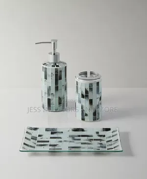 Mosaic 3-Pc. Bath Accessory Set