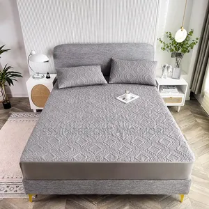 Waterproof Mattress Protector (Grey)King Size