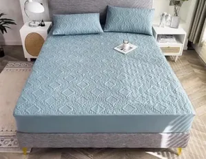 Waterproof Mattress Protector (Grey)King Size