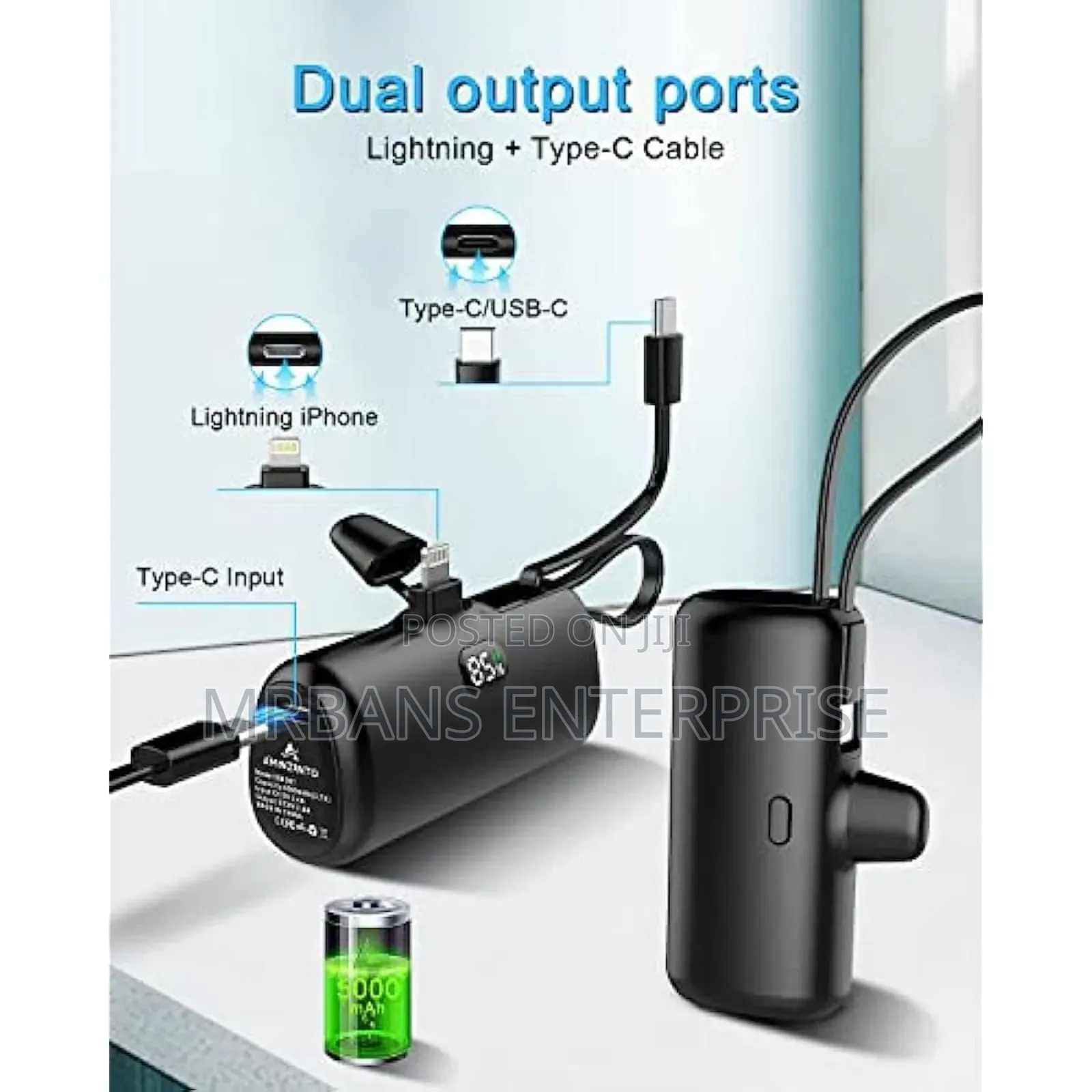 Mini Power Bank 5000mah Ofia