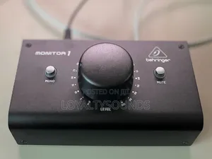 Behringer Monitor1 Passive Stereo Monitor and Volume Control