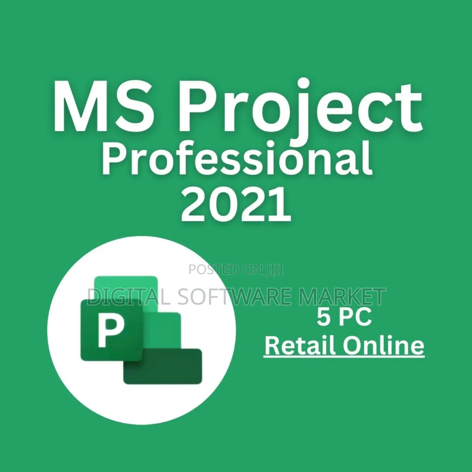 Project Professional 2021 Key 5 Pc Lifetime
