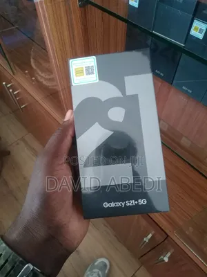 New Samsung Galaxy S21+ 5G 128 GB Black