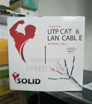 100meters Sold Utp Cat 6 Lan Cable