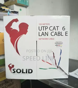 100meters Sold Utp Cat 6 Lan Cable