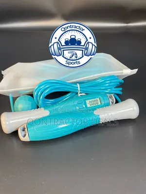 Qontractor Sports Skip Rope With Counter And Skip Ball