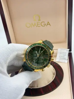Omega Speed Master Green Dial Chronograph