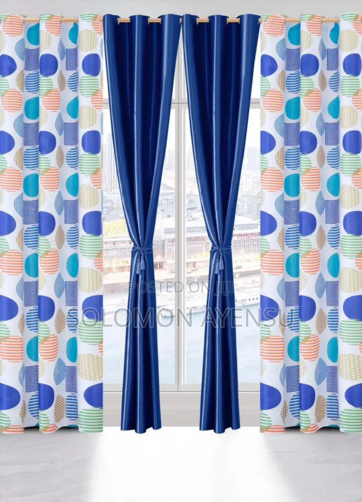 Sunblock 4 in 1 Black Out Curtains
