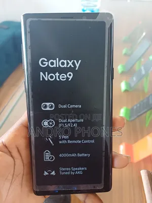 New Samsung Galaxy Note 9 128 GB Black