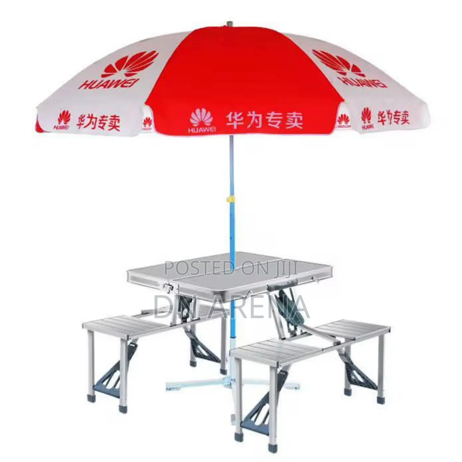 Outdoor 4 Seater Chairs And Table With Vender Umbrella