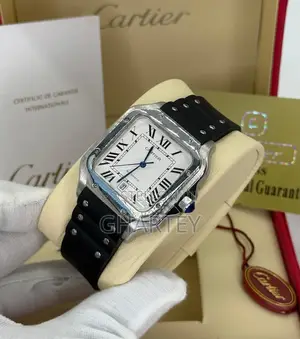 Silicone Strap Mechanical Cartier Premium Men’S Watch