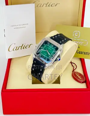 Silicone Strap Mechanical Cartier Premium Men’S Watch