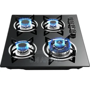 LPG Gas Stove Cooktop With 4 Burners Built-in Gas Hob