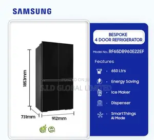 Samsung Ice Maker French 650ltrs Bespoke 4 Door Refrigerator