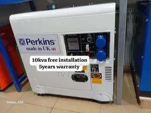 Silent Running Gen Sets Perkins 10kva Diesel 13000watts