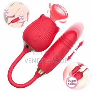 Rose Sucker 2in 1 Powerful Vibrator