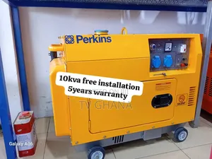 Stay Safe Stay Lit Perkins 10kva 13000watts Diesel Generator
