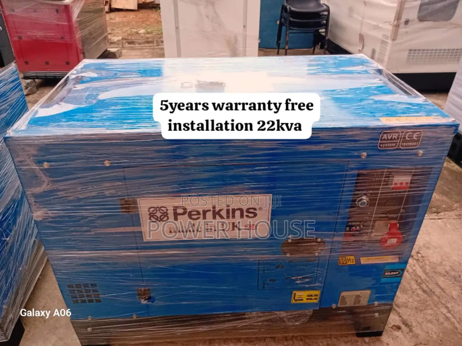Tower Lyra Beacon 22kva Perkins Generator Diesel 22kva
