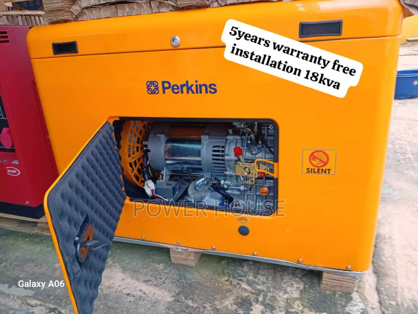 Tower Ignite 18kva Perkins Diesel Generator 18kva