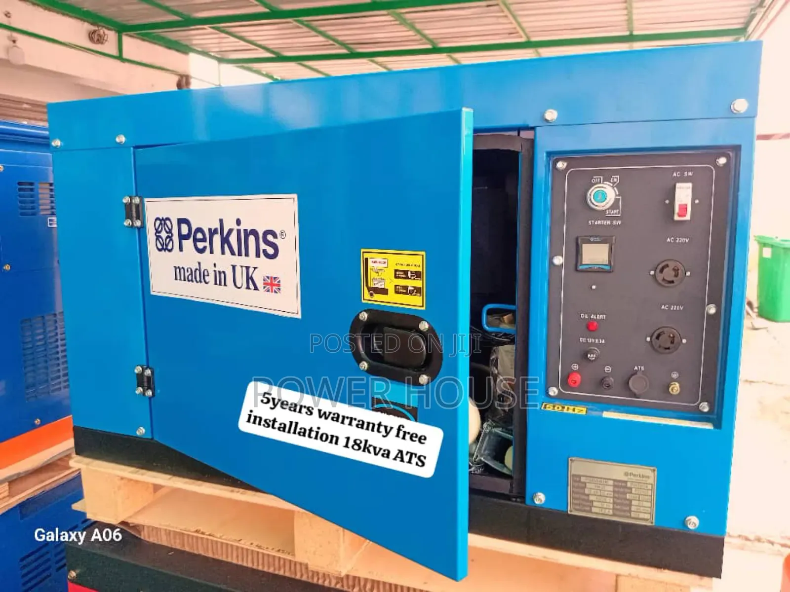Tower Drive 18kva Perkins Diesel Generator 18kva