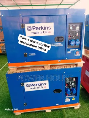 Tower Edge 18kva Perkins Diesel Generator 18kva Perkins