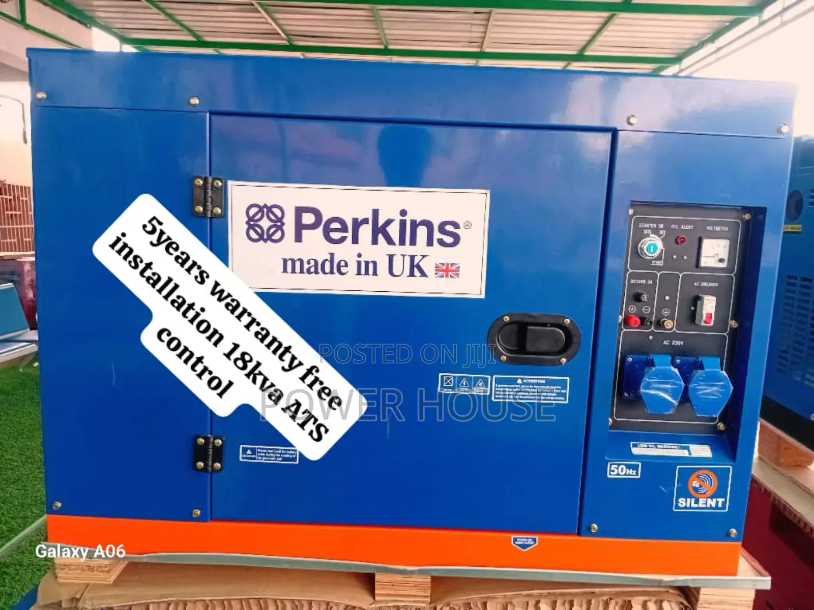 Tower Eclipse 18kva Perkins Diesel Generator 18kva Perkins