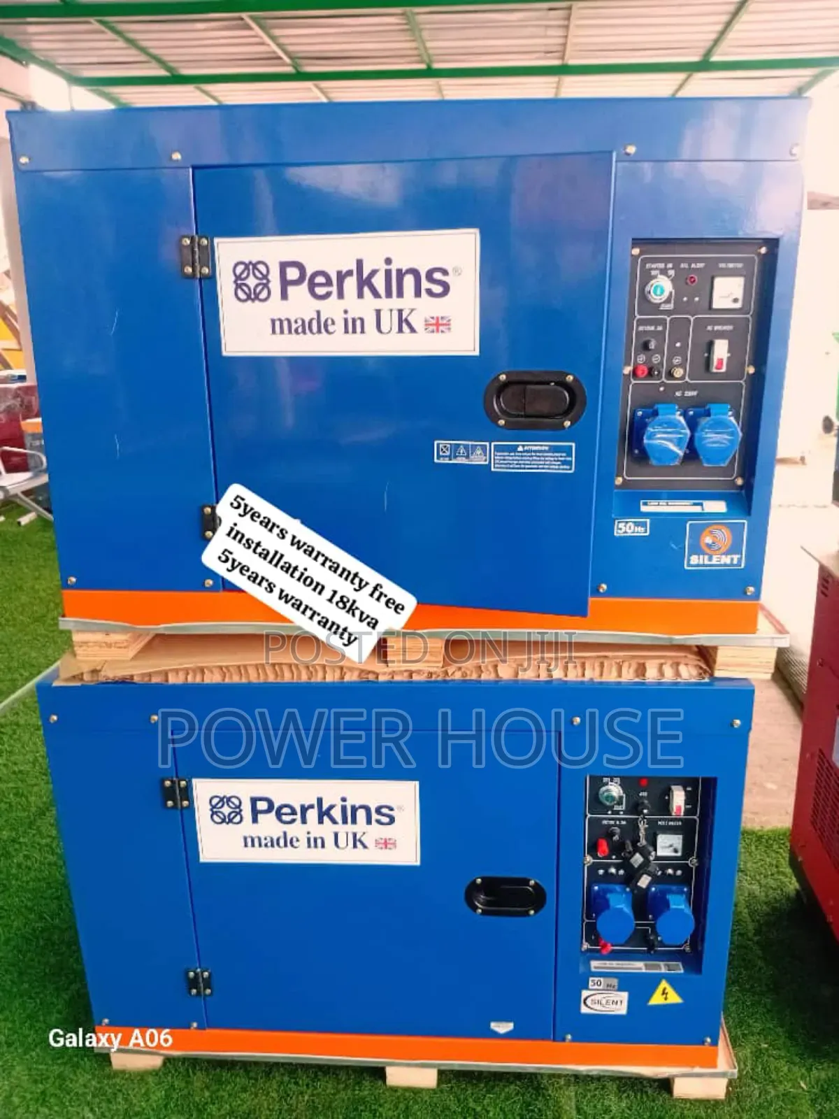 Tower Aether Unit 18kva Perkins Diesel Generator 18kva