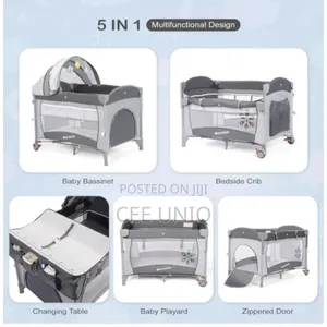 Mamakids 5-in-1 Baby Bedside Crib