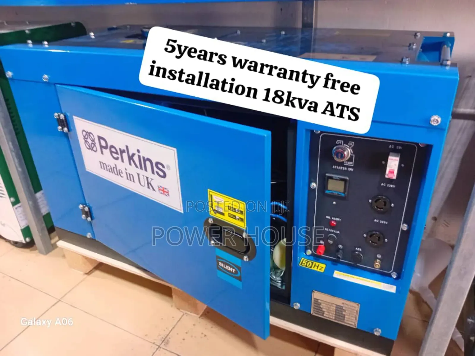Tower Amp Zone 18kva Perkins Generator Diesel 18kva