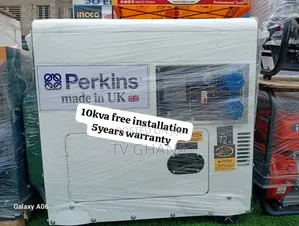 Business Continuity Gen Perkins 10kva 13000watts Diesel