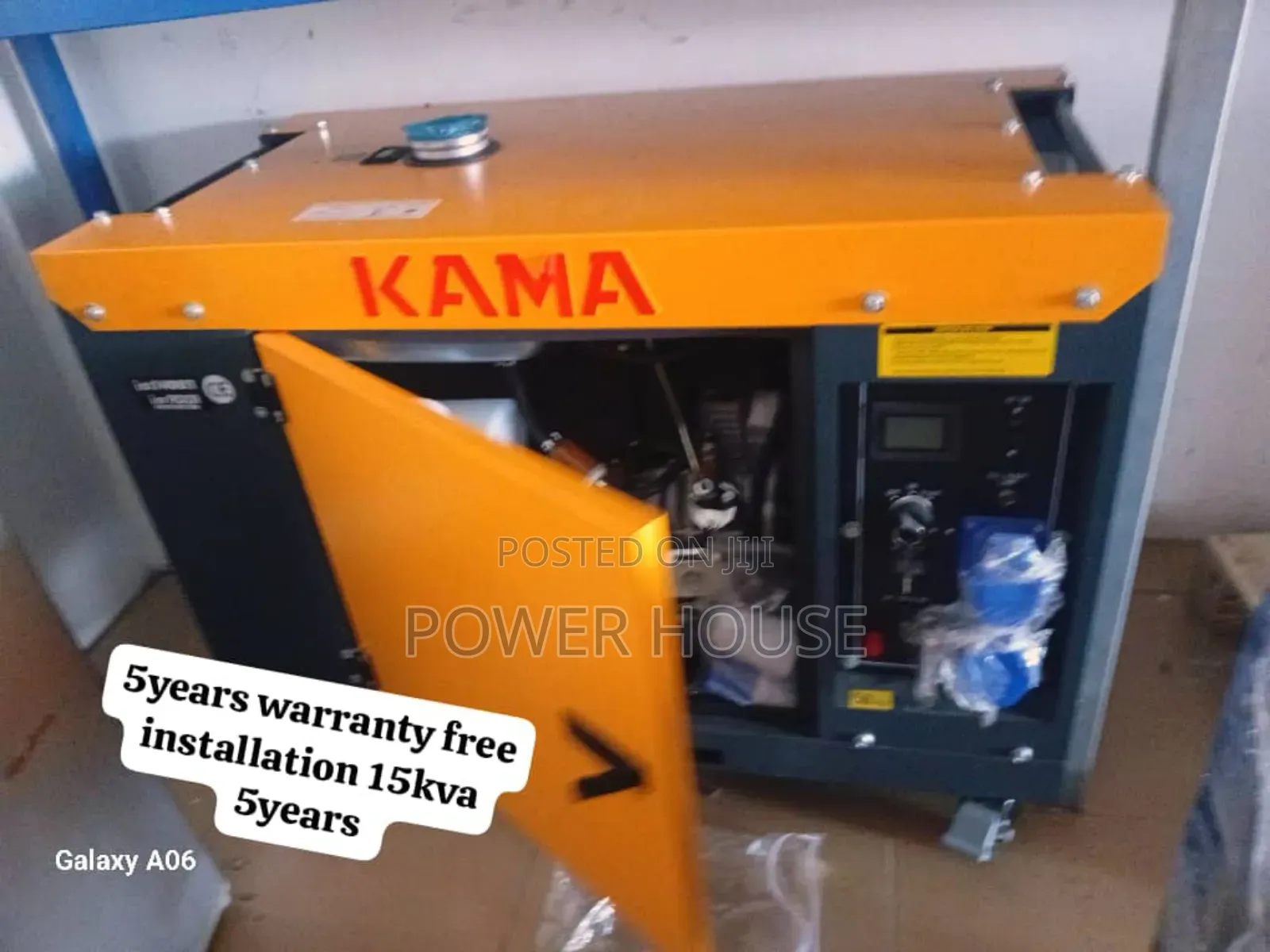 Tower Noble 16500watts 15kva Diesel Generator Kama 15kva