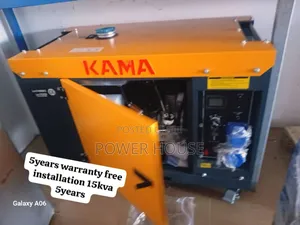 Tower Noble 16500watts 15kva Diesel Generator Kama 15kva