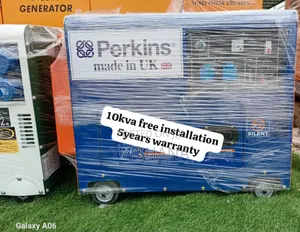 Compact Backup Gen Perkins 10kva 13000watts Diesel Silent