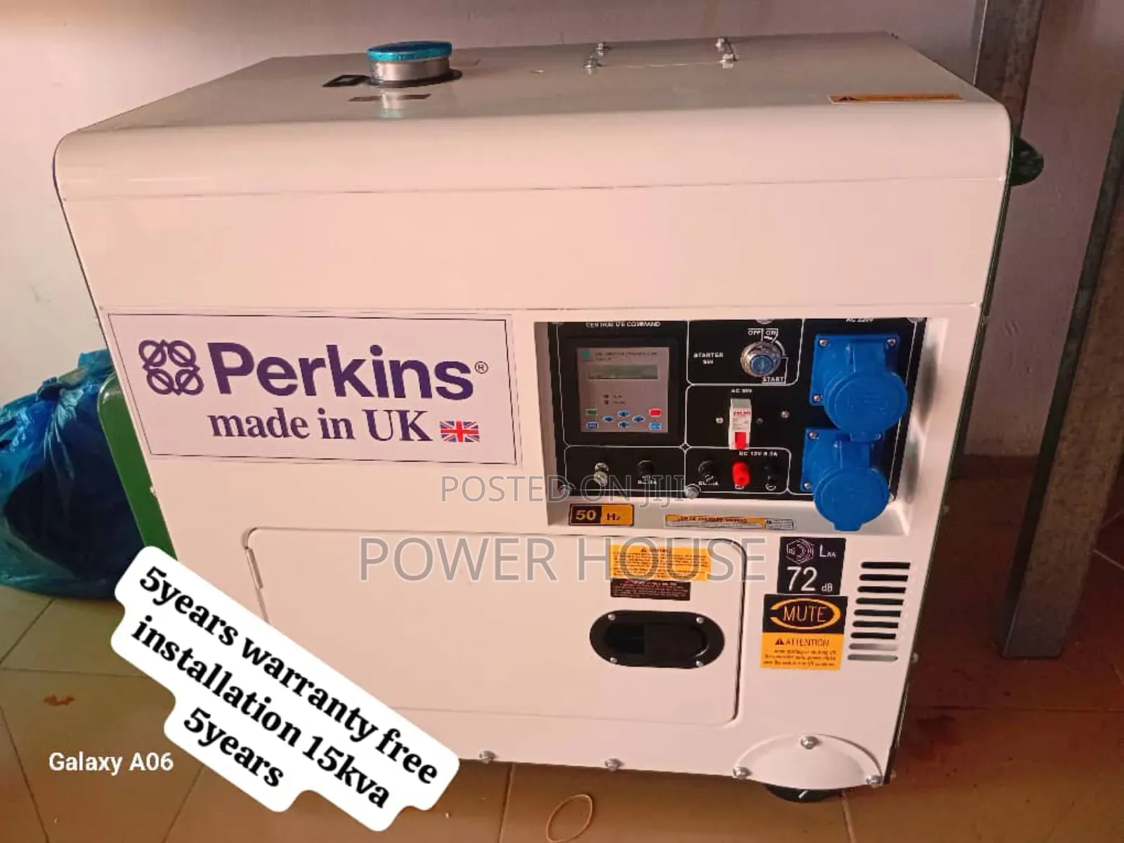 Tower Tempest 16500watts 15kva Perkins Diesel Generator 15kv