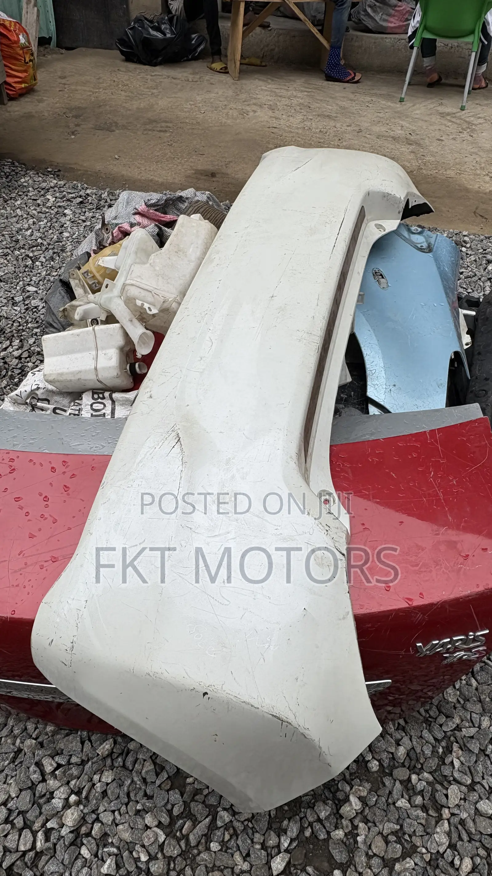 Toyota Vitz Back Bumper 2011,2012,2013,2014,2015,2016,2017