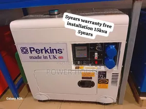 Tower Valor 16500watts 15kva Perkins Diesel Generator