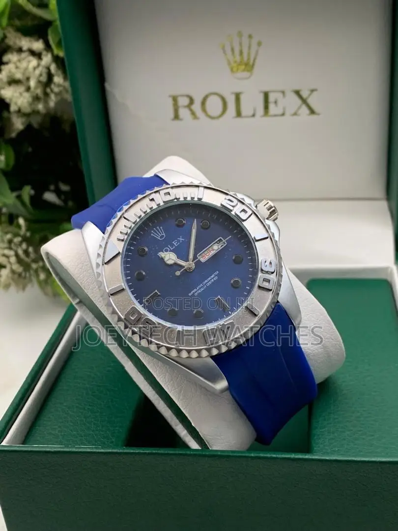 Silicon Strap Rolex Watches